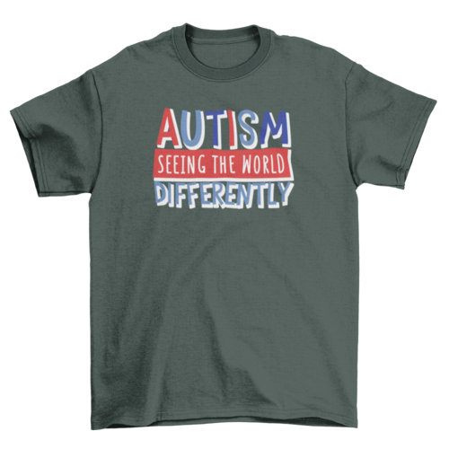 Autism Child Quote T-shirt Design