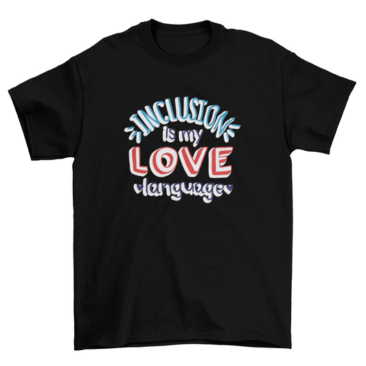 Autism Awareness Text T-shirt